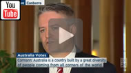 ABC News 24: Mathias Cormann says there is no intrenched racism in Australia.