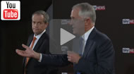 ABC News 24: Bill Shorten & Malcolm Turnbull debate issue of multinational tax avoidance.