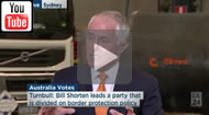 ABC News 24: Malcolm Turnbull on the demonising of Peter Dutton over refugee comments