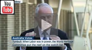 ABC News 24: Great Barrier Reef: Nothing new other than what is in budget from Malcolm Turnbull.
