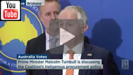 ABC News 24: Malcolm Turnbull lectures Bill Shorten on commenting on US elections.