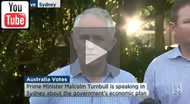 ABC News 24: Malcolm Turnbull says the government is slowly bringing down the structural deficit.