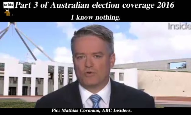 Part 3 of NoFibs Australian election coverage 2016: @Qldaah #ausvotes #auspol #qldpol