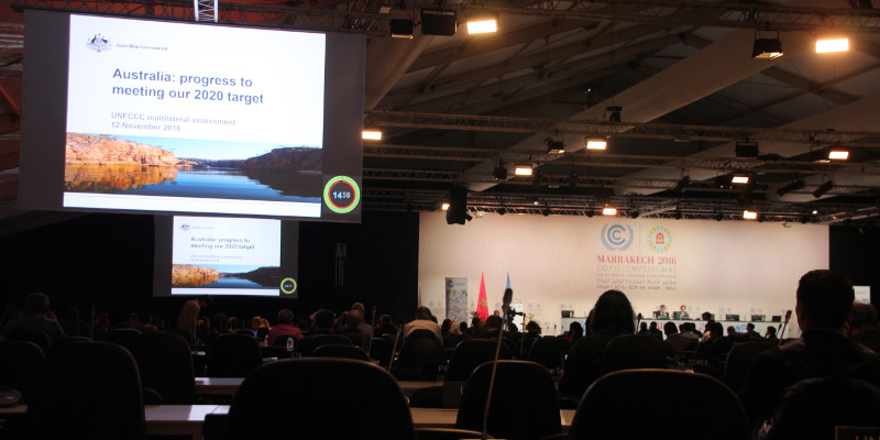 SBI Mulitlateral assessment at COP22