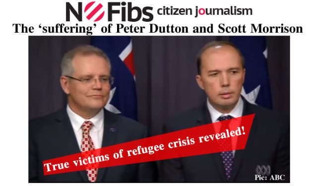 The ‘suffering’ of Peter Dutton and Scott Morrison – @Qldaah #auspol