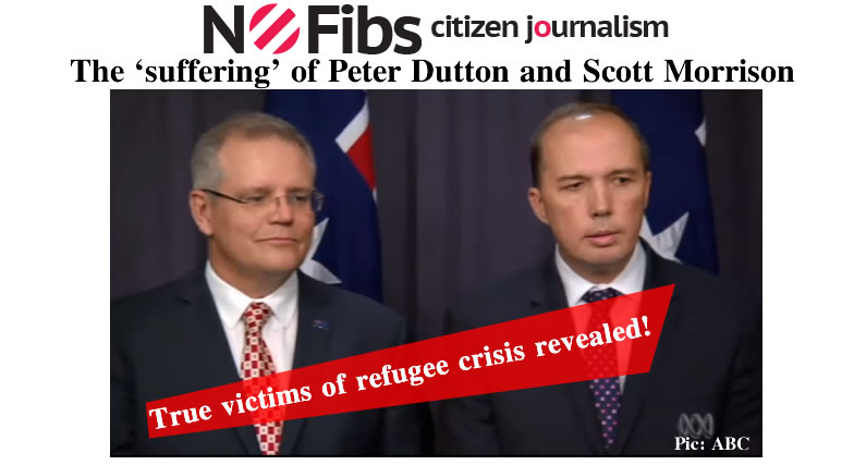 The ‘suffering’ of Peter Dutton and Scott Morrison – @Qldaah #auspol