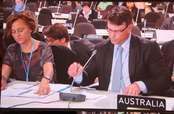 Australia's climate ambassador Patrick Suckling at COP22