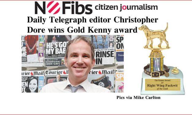 Daily Telegraph editor Christopher Dore wins #GoldKenny award – @Qldaah #auspol #qldpol