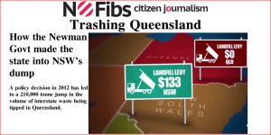Trashing Queensland: How the Newman Govt made the state into NSW’s dump