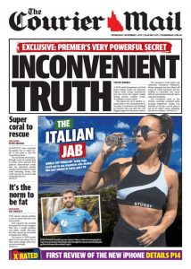 November 1, 2017 The Courier Mail - Inconvenient Truth