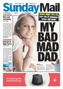 November 12, 2017 The Sunday Mail - My Bad Mad Dad