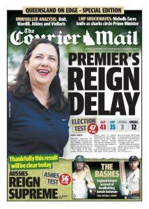 171127 The Courier Mail - Premier's Reign Delay