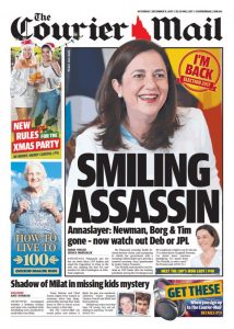 December 09, 2017 The Courier Mail - Smiling Assassin