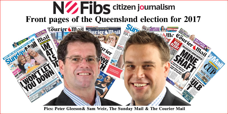 Archive of The Courier Mail’s front pages during election 2017 #qldvotes – @Qldaah