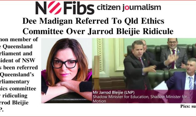 Dee Madigan referred to Qld Ethics Committee over Jarrod Bleijie ridicule – @qldaah #qldpol