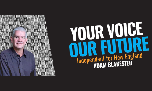Adam Blakester taking on Barnaby Joyce: @CharliCaruso #NewEnglandVotes #podcast
