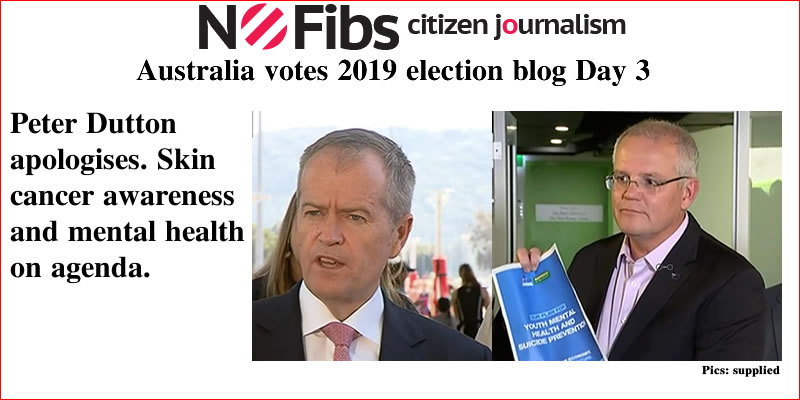 #AusVotes Day 3 – Peter Dutton apologises: @qldaah #qldpol