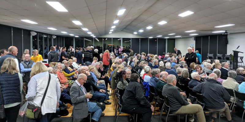Election fever in #IndiVotes as 230 attend rural #Benalla candidates night: @jansant reports