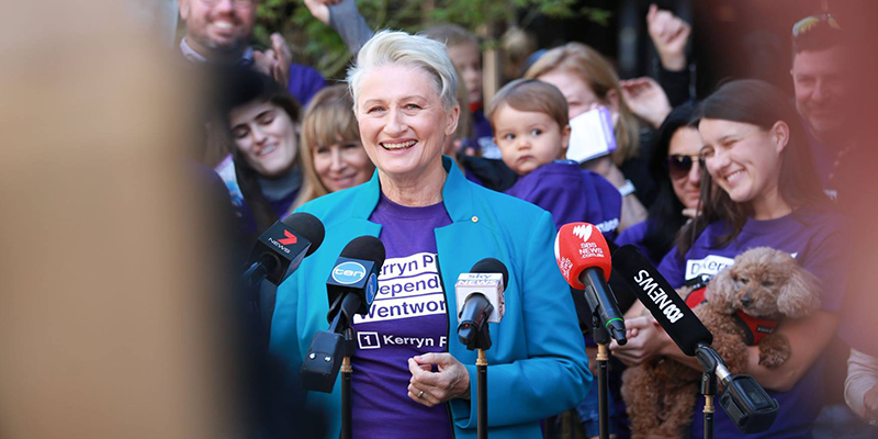 Kerryn Phelps senses a momentum shift in Wentworth: @margokingston1 #WentworthVotes #podcast