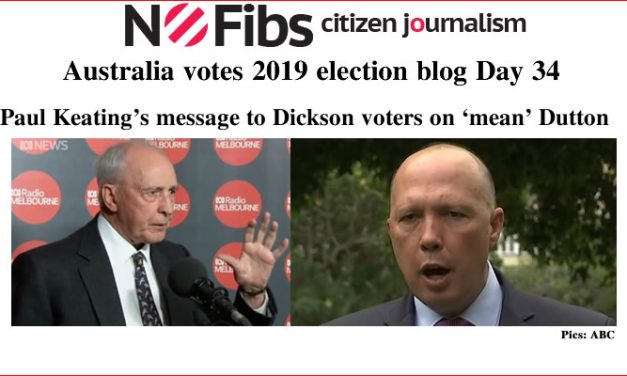 #AusVotes Day 34 – Keating attacks ‘mean’ Dutton: @qldaah #qldpol