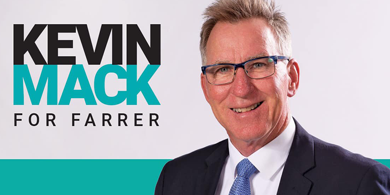 Kevin Mack believes Farrer deserves more than a ‘BYO Australia’: @margokingston1 #FarrerVotes #podcast