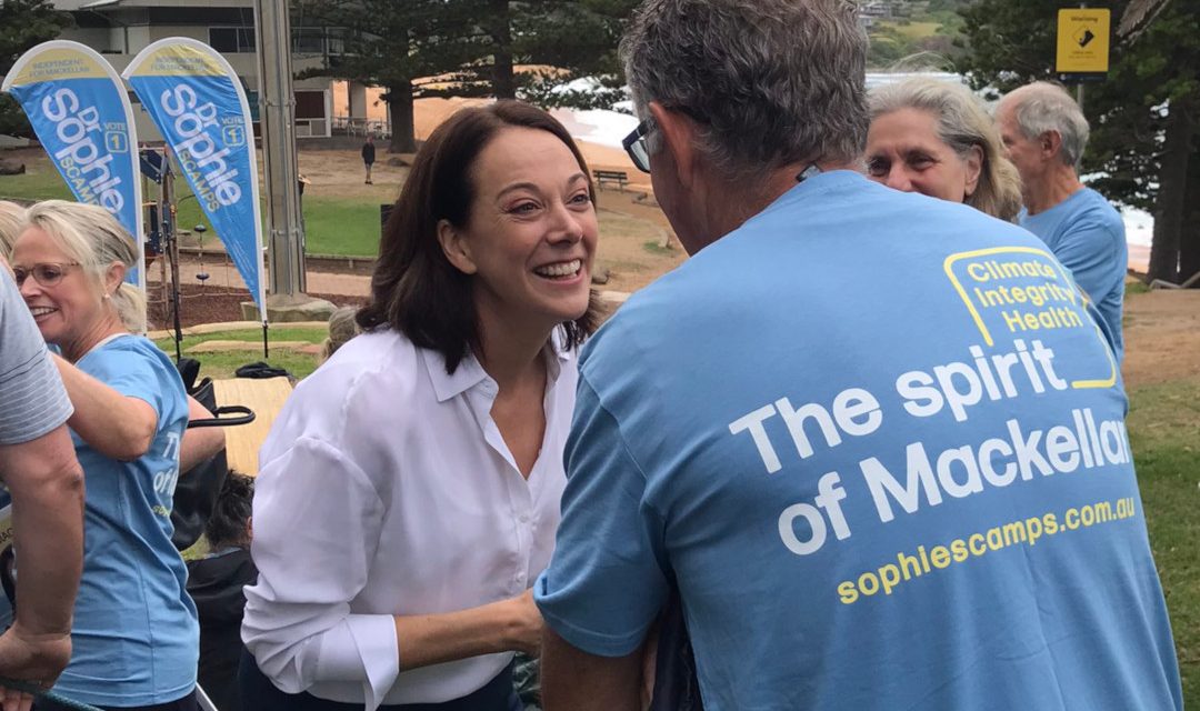 THREAD: The spirit of Mackellar is rising as Dr Sophie Scamps launches in #MackellarVotes